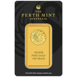 perth mint gold bar 100 gram