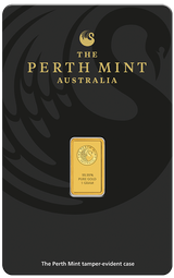 Perth Mint Kangaroo Gold Bar – 1gram