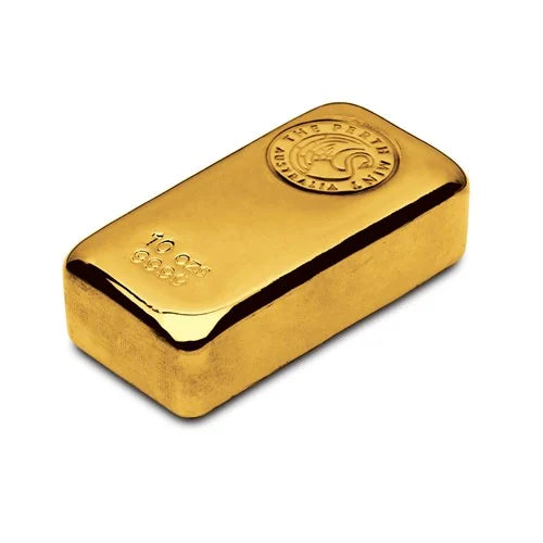 Perth Mint Cast Gold Bar – 10 oz*