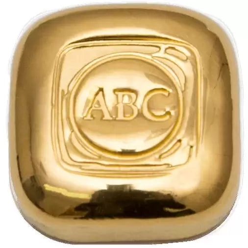 1oz ABC Gold Bar 9999 purity