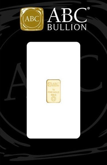 1g ABC Bullion Gold Minted Tablet