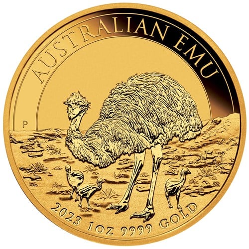 Perth Mint Australian EMU 2023 Gold Bullion Coin - 1oz