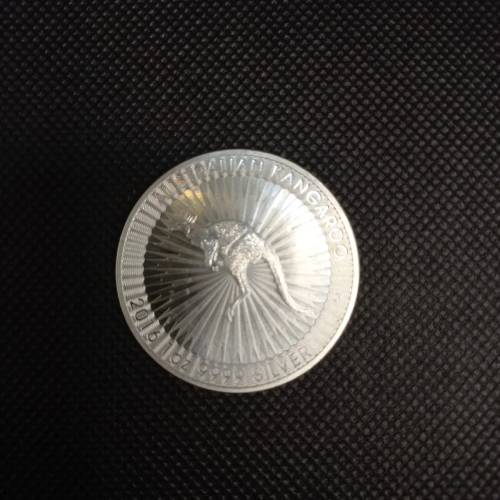 perth mint kangaroo silver coin 