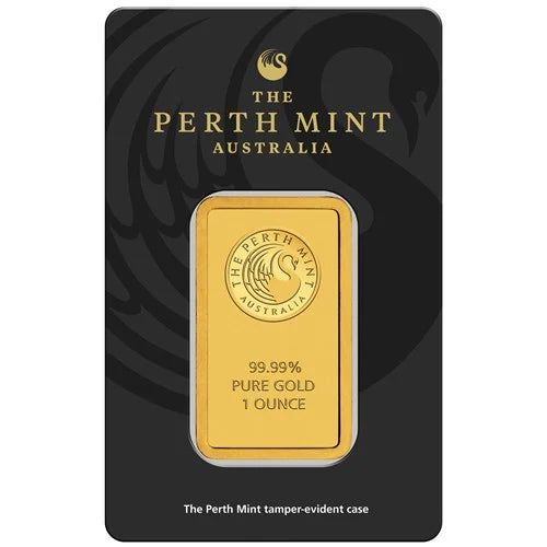 Perth Mint Kangaroo Gold Bar – 1oz