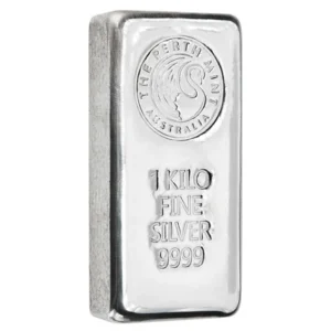 Perth Mint Bullion Cast Silver Bar - 1 kg*