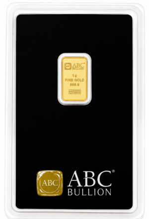 1g ABC Bullion Gold Minted Tablet