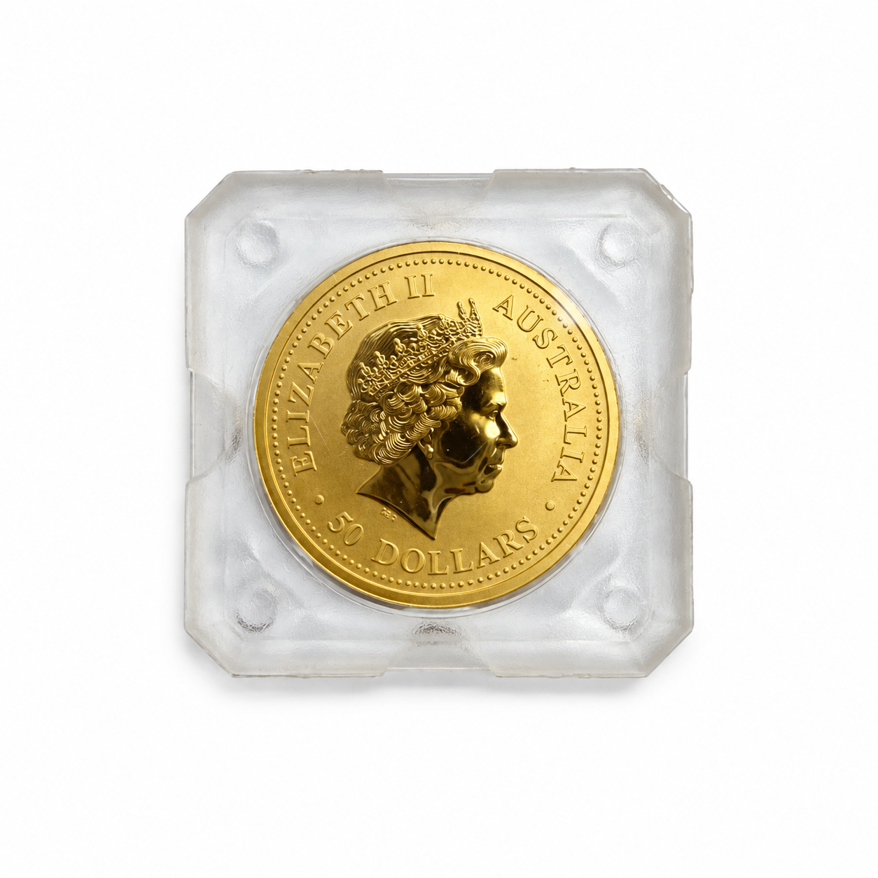 Perth Mint 1999 Australian Gold Nugget Coin — 1/2oz | 9999 Fine Gold | Kangaroo - Image 3