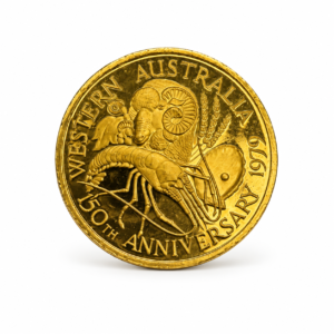 1979 Western Australia 150th Anniversary Gold Medallion 20 grams — Swan River Colony