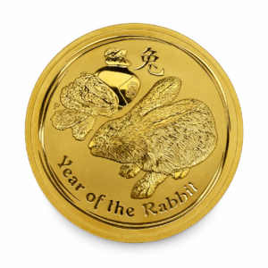 Perth Mint 2011 Year of the Rabbit Gold Coin — 10oz | 9999 Fine Gold | Lunar Series II