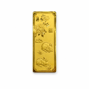 Year of the Rabbit Gold Bar — 30g | 999.9 Fine Gold | Gift Boxed